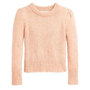 Marie Oliver Camille Sequin Sweater in Peach Sz Large